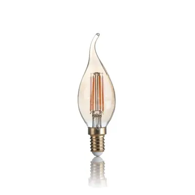 LED Žárovka Ideal Lux Vintage E14 3.5W 151663 2200K colpo di vento - IDEALLUX