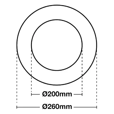 Krycí kroužek pro SLC Shift Rehab Ring 200-260 RAL9016 - TLG