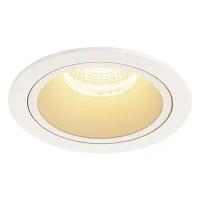 NUMINOS® DL L vnitřní LED zápustné stropní svítidlo bílá/bílá 3000 K 55° - BIG WHITE (SLV)