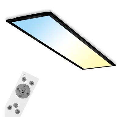 CCT svítidlo LED panel, 100 cm, 24 W, 2600 lm, černá - BRILO