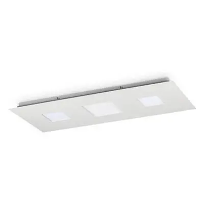 LED Stropní přisazené svítidlo Ideal Lux RELAX PL D090 65W 6100lm 3000K IP20 90cm bílé stmívatel