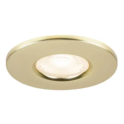 Kryt UNIVERSAL DOWNLIGHT pro stropní svítidlo, IP65, kulatý, zlatý matný - BIG WHITE (SLV)