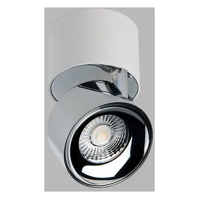 Svítidlo KLIP ON, WC DALI/PUSH DIM 11W 3000K stropní bílá/chrom - LED2 Lighting