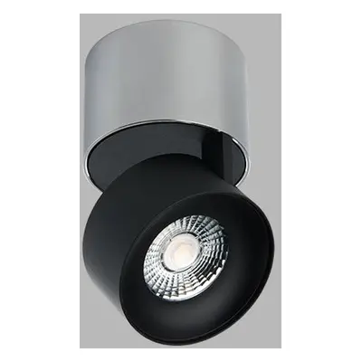 Svítidlo KLIP ON, CB DALI/PUSH DIM 11W 2700K stropní chrom/černá - LED2 Lighting