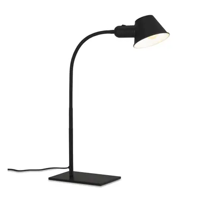 Stolní lampa, 23 cm, 1x. E27, max. 10 W, černá - BRILO