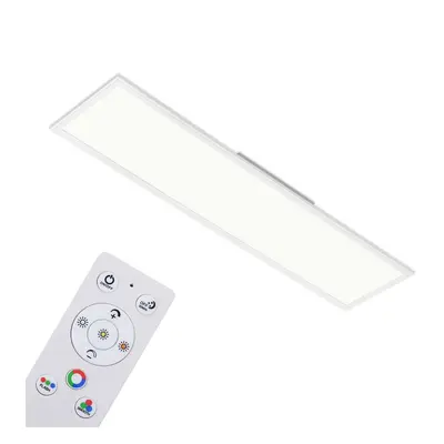 RGB LED stropní svítidlo, CCT, noční světlo, RGB, časovač, stmívatelné - BRILO