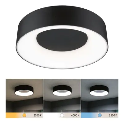 LED stropní svítidlo Casca IP44 CCT 230V 16W černá mat - PAULMANN