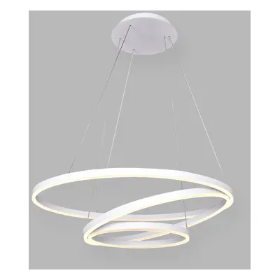 LED2 Závěsné svítidlo CIRCLE 3 P-Z, W TRIAC DIM 136W 3000K/4000K bílá - LED2 Lighting