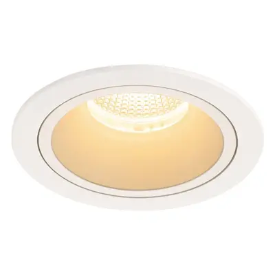 NUMINOS® DL L vnitřní LED zápustné stropní svítidlo bílá/bílá 2700 K 20° - BIG WHITE (SLV)