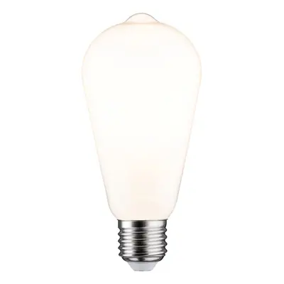 Klasická White LED žárovka ST64 E27 7W 2700K stmívatelné opál - PAULMANN