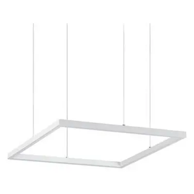 LED Závěsné svítidlo Ideal Lux ORACLE SLIM D50 SQUARE BK 3000K 259154 33W 2650lm 3000K IP20 50cm