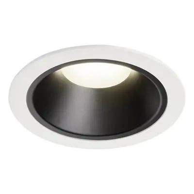 NUMINOS® DL XL vnitřní LED zápustné stropní svítidlo bílá/černá 4000 K 55° - BIG WHITE (SLV)