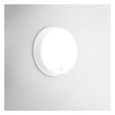 Venkovní nástěnné LED svítidlo kulaté OASI CCT 14W 3000/4000/6500K IP54 bílá pohybové čidlo - CE