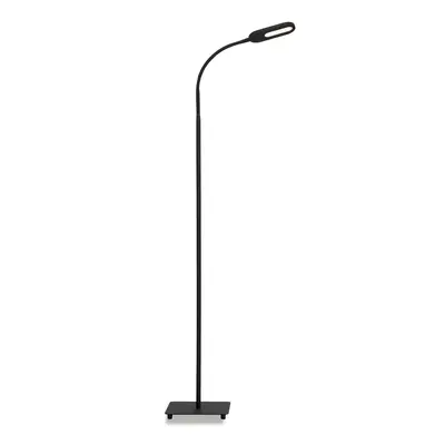 LED CCT stojací svítidlo s dotykovým vypínačem 128 cm 6,6W 600lm černá - BRILO