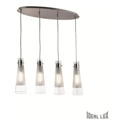 Závěsné svítidlo Ideal Lux Kuky SP4 clear 023038 - IDEALLUX