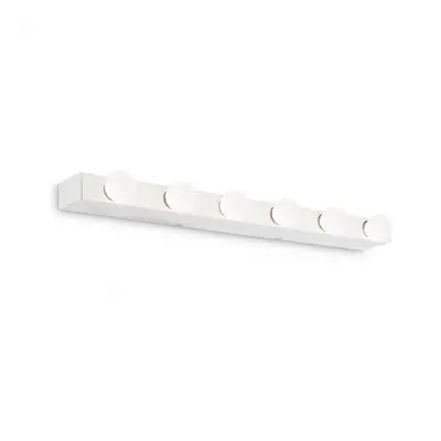 Nástěnné svítidlo Ideal Lux Prive' AP6 bianco 159423 bílé 60,5cm - IDEALLUX