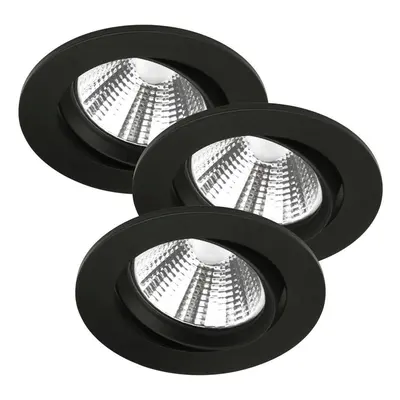 Vestavné svítidlo Fremont 2700K 3-Kit 3x5,5W LED černá - NORDLUX