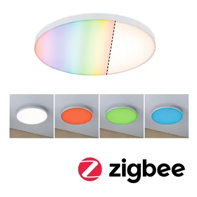 LED Panel Smart Home Zigbee Velora kruhové 400mm RGBW bílá stmívatelné - PAULMANN