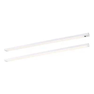 LED podskříňkové svítidlo Inline 2ks sada 2x6W 550x26mm 24V bílá mat - PAULMANN