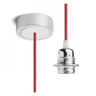 HEX závěsná sada CHZ+ČEK+CHO+BK1 230V E27 28W - RED - DESIGN RENDL