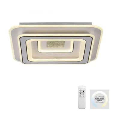 TOLAGO LED stropní svítidlo bílé stmívatelné dálkovým ovladačem 3000-6500K - JUST LIGHT