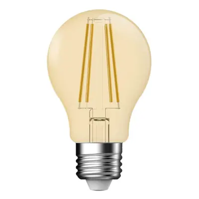 LED žárovka PÆRE-DEKO E27 A60 KLASSISK STANDARD 5,4W DÆMP GULD - NORDLUX