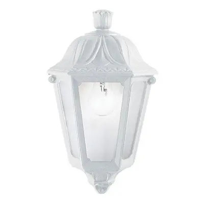 Venkovní nástěnné svítidlo Ideal Lux Anna AP1 small bianco 120430 bílé IP44 - IDEALLUX