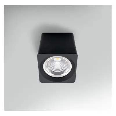 Stropní svítidlo LED QUBE ČERNÉ 131x131x133mm 25W 230V 3000K 45d IP20 - CENTURY