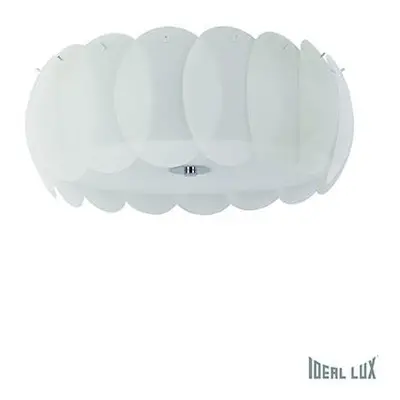 Stropní svítidlo Ideal Lux Ovalino PL8 bianco 094014 bílé 52cm - IDEALLUX