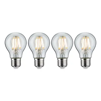 Filament set LED žárovka E27 230V 4x7W 2700K čirá - PAULMANN