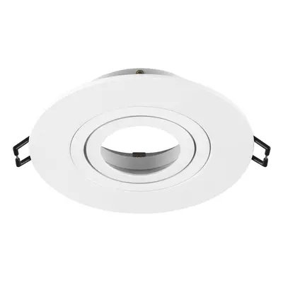 NEW TRIA® 75 XL kroužek pro vestavbu do stropu, D: 11 H: 2,6 cm, IP 20, bílá - BIG WHITE (SLV)