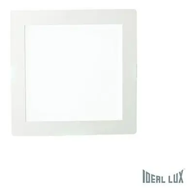 LED Stropní zápustné svítidlo Ideal Lux Groove FI1 124001 square 3000K 20W - IDEALLUX