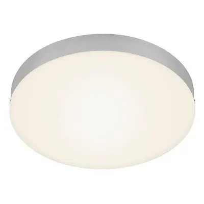 LED stropní svítidlo, pr. 27,8 cm, 21 W, stříbrná - BRILONER