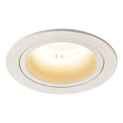 NUMINOS® DL M vnitřní LED zápustné stropní svítidlo bílá/bílá 2700 K 40° včetně listových pružin