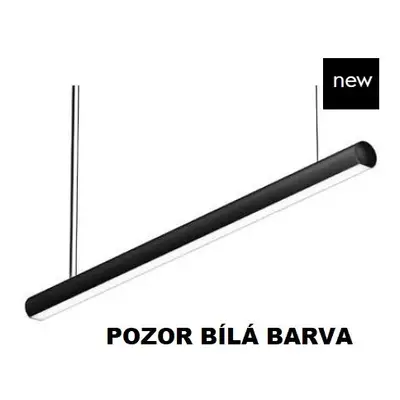 Závěsné svítidlo LINGGO bílé 24W (down) + 6W (up) 2700K 1144mm Ø60mm - BPM ENGINEERING