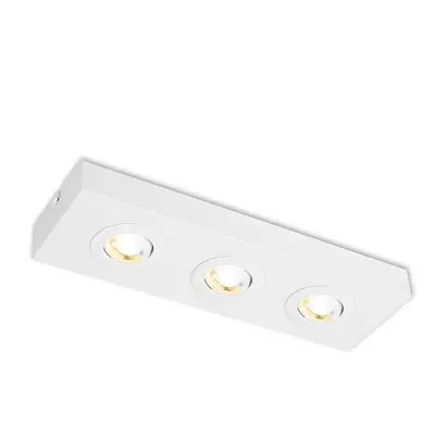 CTS LED stropní svítidlo, 38,5 cm, 4W, 460lm, bílé - BRILONER