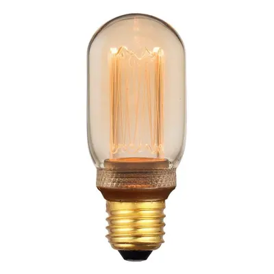 LED žárovka trubková PÆRE-DEKO E27 T45 RETRO TUBULAR 3,5W DÆMP GULD - NORDLUX