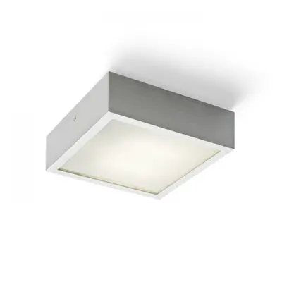 STRUCTURAL LED 20x20 přisazená česaný hliník 230V LED 12W 3000K - RED - DESIGN RENDL