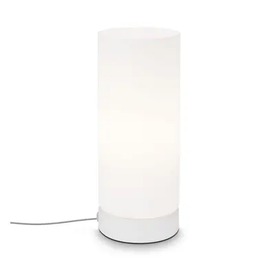 Stolní lampa, 25 cm, max. 25 W, bílé - BRILO