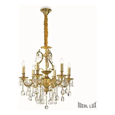 Závěsné svítidlo Ideal Lux Gioconda SP6 oro 060507 - IDEALLUX