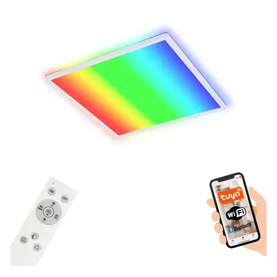 B smart RGB/W-svítidlo LED panel, 42 cm, 22 W, 2700 lm, bílé - BRILO