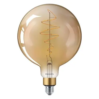 Vintage LED žárovka E27 G200 7W 470lm GOLD stmívatelné - PHILIPS (0)