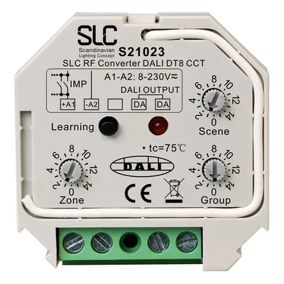 SLC RF/AC-PushDim to DALI DT8 TW Converter - TLG