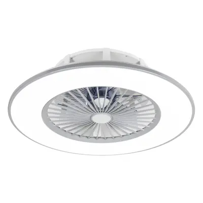 Noaton 11056GR Vega, šedá, stropní ventilátor se světlem