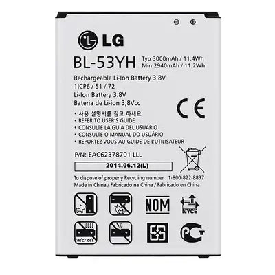 Baterie LG BL-53YH 3000mAh LG G3 D855 (volně)