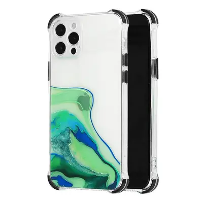 Pouzdro 1Mcz Trendy Vodomalba Anti-Shock Skinny TPU ochranný kryt Xiaomi Mi 11 průhledná zelená 