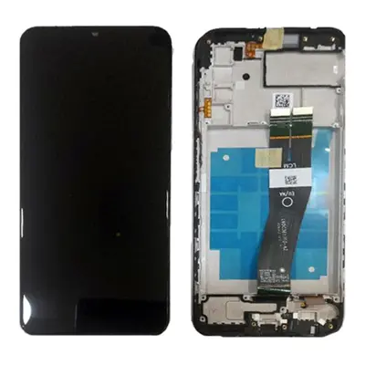 LCD display Samsung A037 Galaxy A03s + dotyk + přední kryt Original Service Pack černý