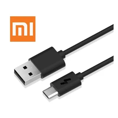 USB datový kabel Xiaomi microUSB 2A 1m Xiaomi Redmi 9A, 9C Original Service Pack černý