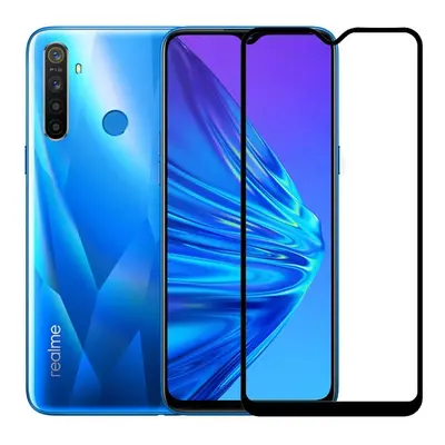 Screen Glass Realme 5 2.5D Full Screen zaoblené kraje černé 1024284