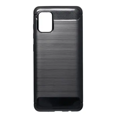 Pouzdro silikon Samsung A315 Galaxy A31 Forcell Carbon s výztuhou černé